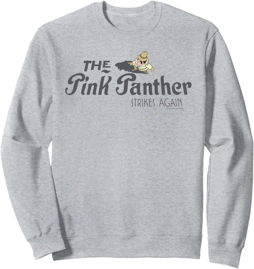Pink Panther Strikes Again Detective Clouseau Logo Sweatshirt