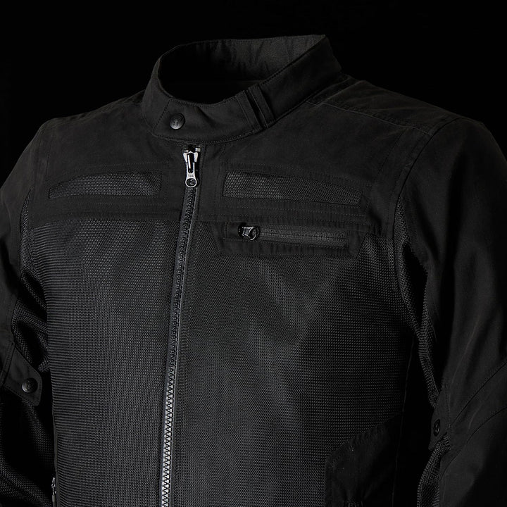 Furygan Herren Tx Furyo Vented JACKEN UND MÄNTEL S Schwarz, S Schwarz