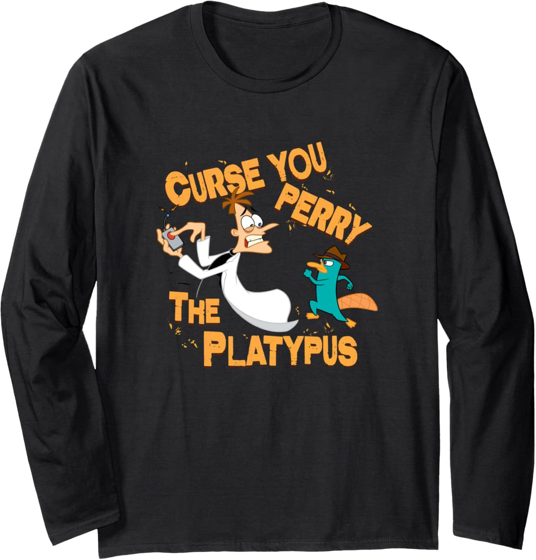 Disney Phineas und Ferb verfluchen dich Langarmshirt