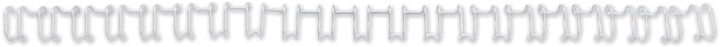 GBC MultiBind Drahtbinderücken, 14mm, weiss, 100 Stück weiss 14mm, weiss 14mm