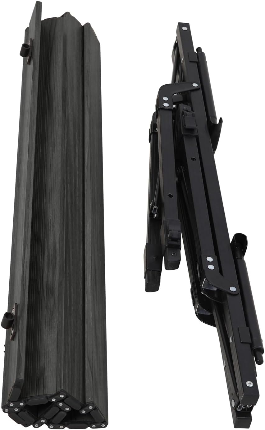 Campingtisch klappbar höhenverstellbar Falttisch tragbar Aluminium inkl. Tragetasche Outdoortisch we