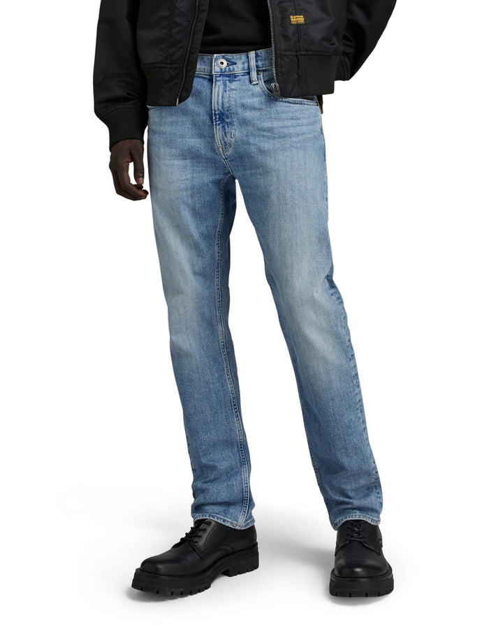 G-Star Raw Herren Jeans Mosa Straight Jeans 26W / 30L Blau (Sun Faded Amparo Blue D23692-d498-g344),