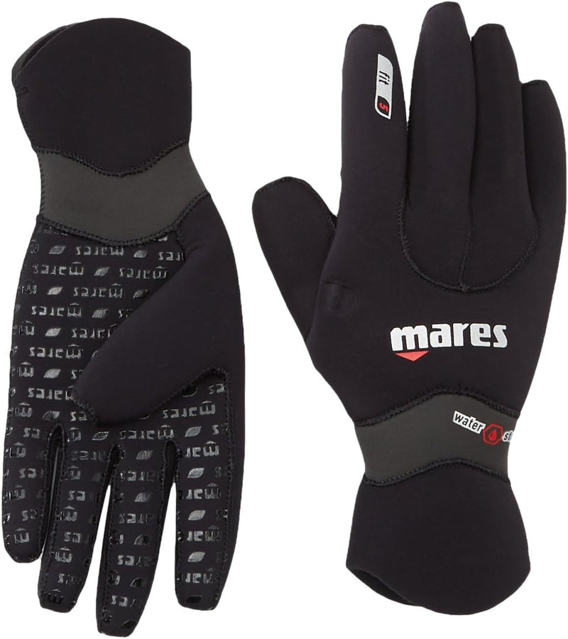 Mares Erwachsene Handschuhe Flexa Fit 5 mm M Schwarz, M Schwarz