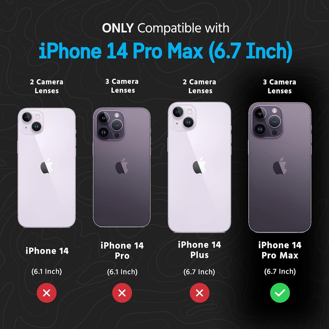 Pelican – Shield Series – Heavy Duty Magnetic Charging Compatible Kevlar Case Cover für Apple iPhone