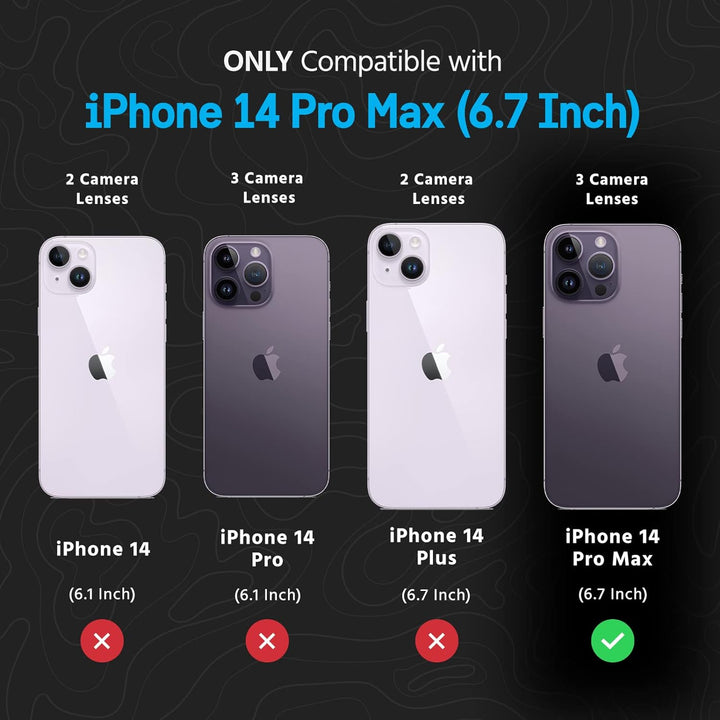 Pelican – Shield Series – Heavy Duty Magnetic Charging Compatible Kevlar Case Cover für Apple iPhone