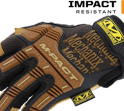 Mechanix Herren Lfr-75-010 Handschuhe, Braun/Schwarz, L (1er Pack) EU, L (1er Pack)