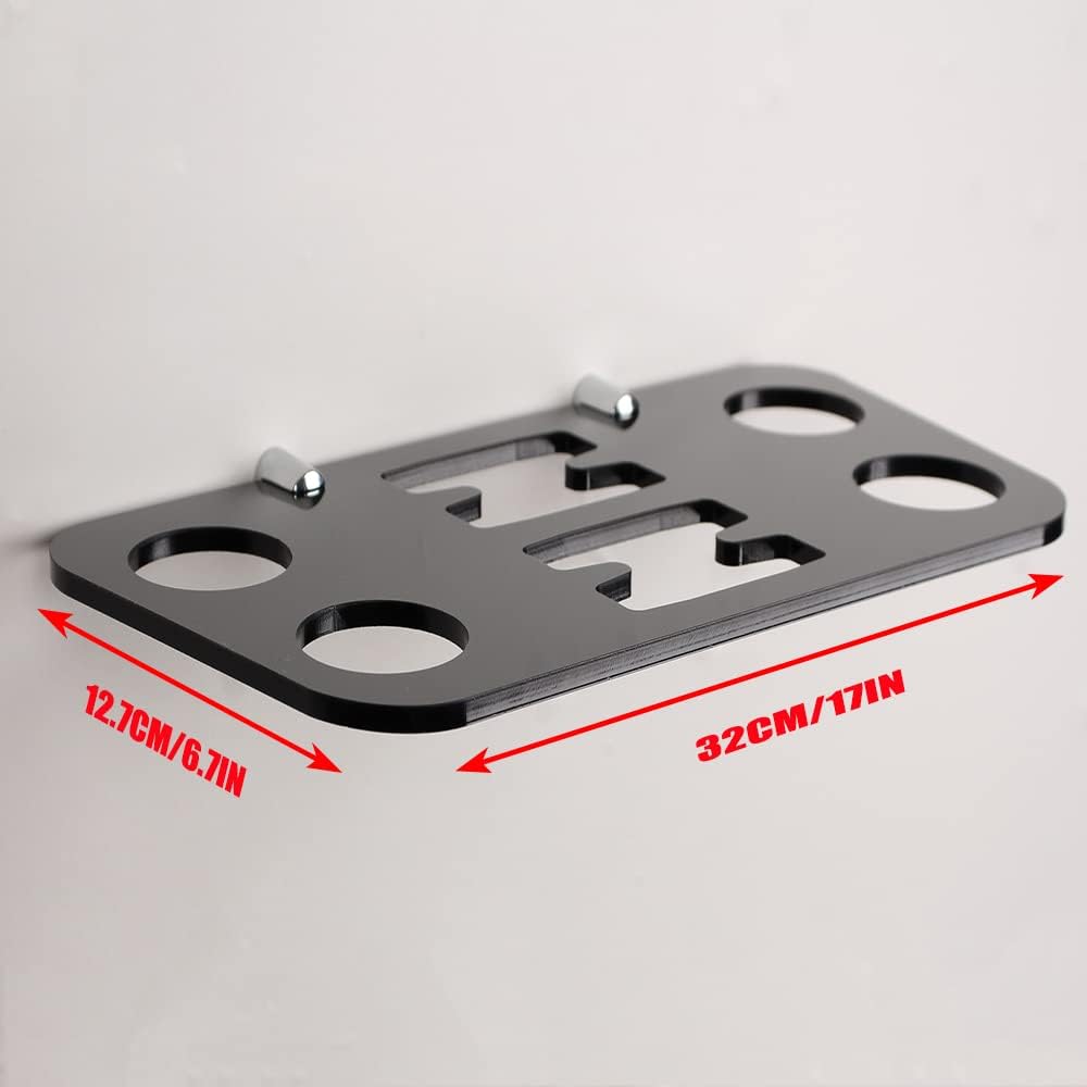 Tennisschläger-Aufbewahrungsregal, Wandhalterung, Schlägerregal, Acryl, Wandhalterung, Schlägerregal