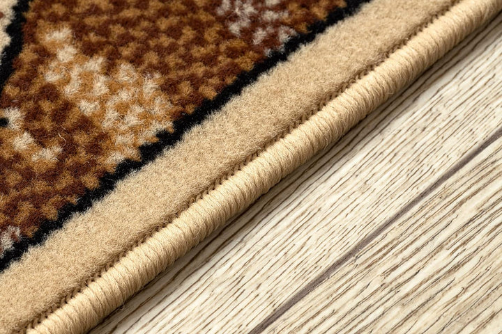 Läufer BCF Baryton für Flur, Küche beige 90x110 cm 90x110 cm Baryton Beige, 90x110 cm Baryton Beige