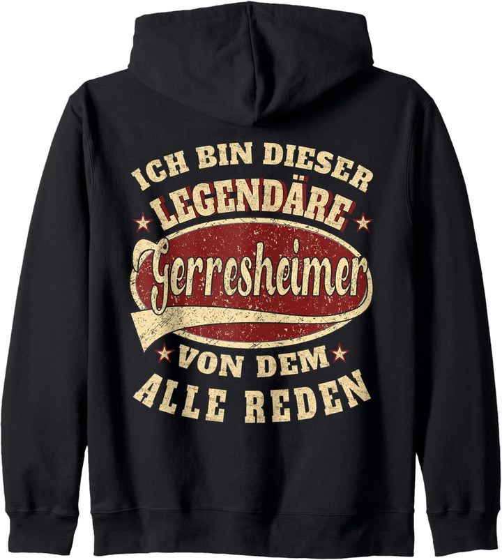 Gerresheim ich bin dieser legendäre Gerresheimer Kapuzenjacke
