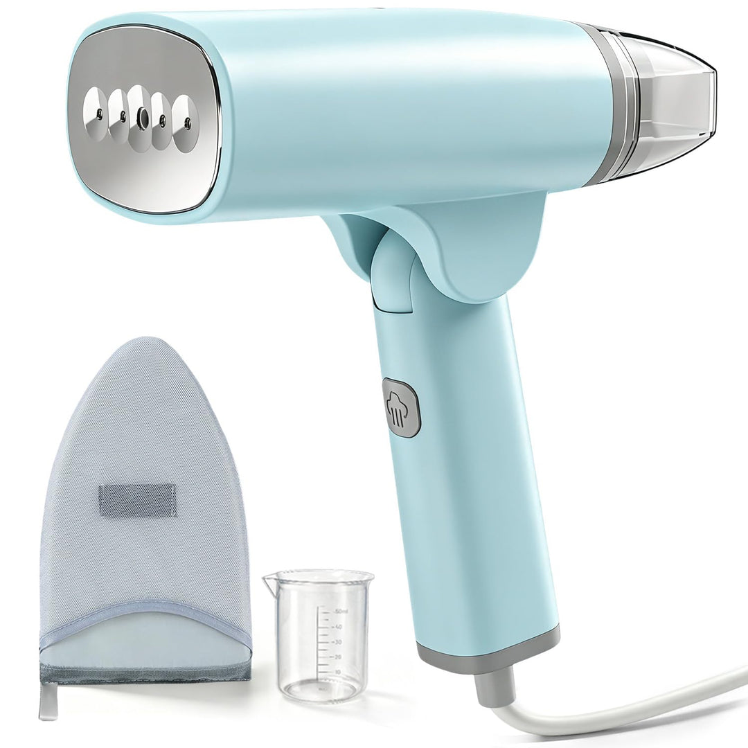 Steamer Dampfglätter, 1300W Dampfbügeleisen Reisebügeleisen Steam iron, 5s Blitzschnelles Aufheizen,