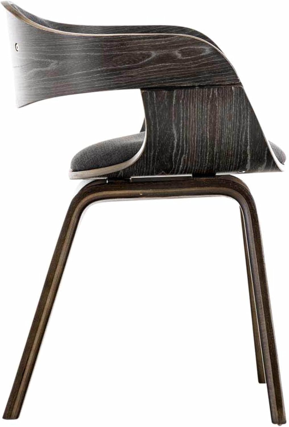 CLP 2er Set Esszimmerstühle ergonomisch Kingston, Lehnstühle mit umlaufender Rückenlehne, Holzgestel