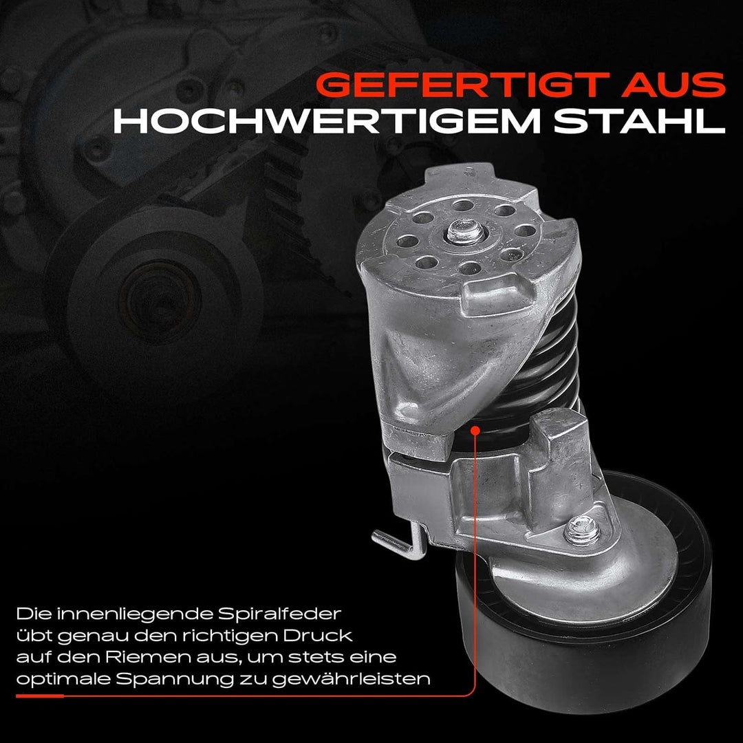 Frankberg Spannrolle Riemenspanner für 1er E81 E87 E88 120i 3er E90 E91 E92 E93 320i 5er E60 E61 520
