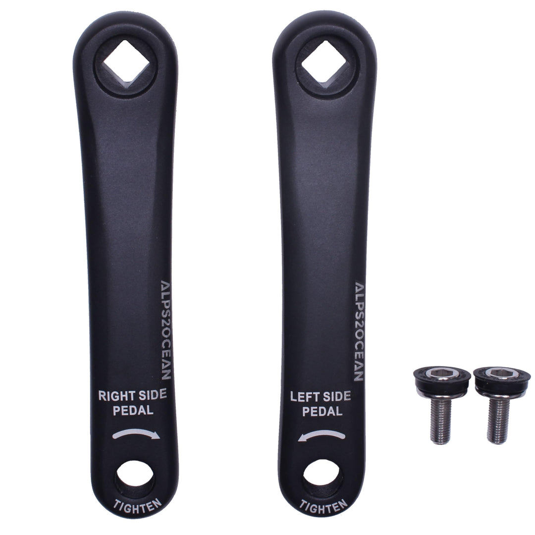 Alps2Ocean Universal-Fahrrad-Kurbelarme, 89 mm/102 mm/114 mm/127 mm/140 mm/152 mm/160 mm/165 mm/170