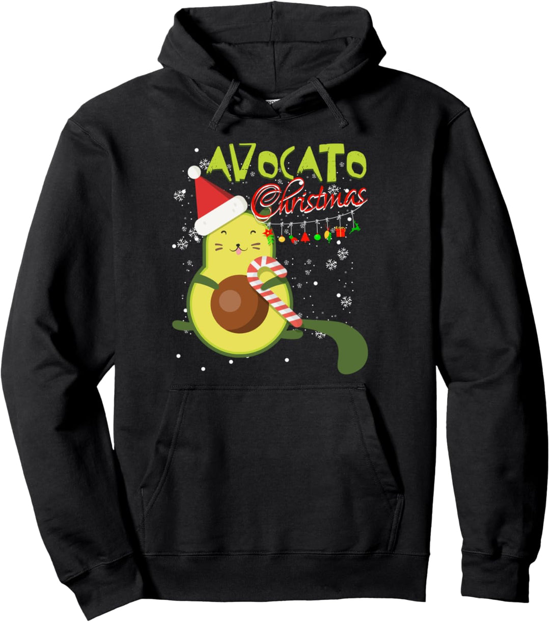 Avocato Niedliches Katzen Avocado Geschenk Pullover Hoodie
