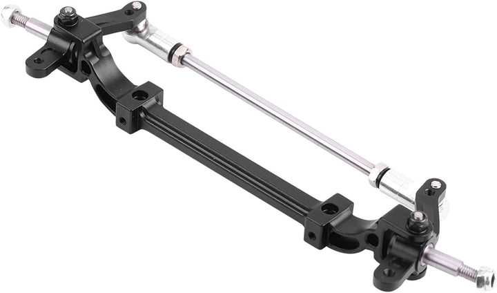 KIMISS Lesu 1/14 Aluminiumoy Lenkachse Aluminiumoyont End Lenkradachse für 1/14 RC Traktor LKW