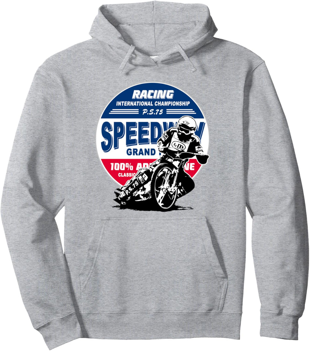 Speedway Bahnsport Motorradrennen Pullover Hoodie