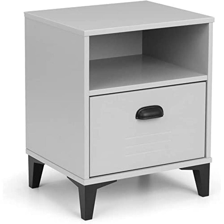 Julian Bowen Lakers Locker Nachttisch mit 1 Schublade, grau
