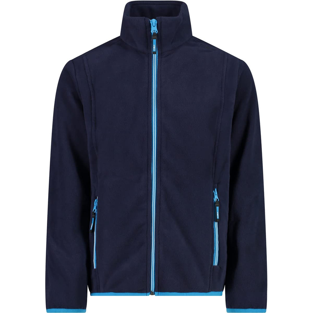CMP Jungen Child's Jacket in Stretch Fleece Without Hood 30e9704 KID JACKET 110 B. Blaue Donau, 110
