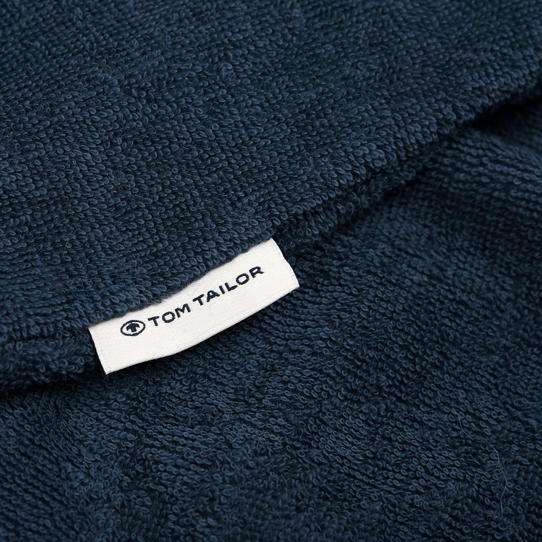 TOM TAILOR Surf Poncho für Damen und Herren, S-M, 100% Baumwolle/ Frottier, Badeponcho mit Kapuze, B