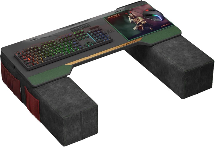 Couchmaster CYCON³ Samurai Edition mit Horizonlight-Stange, ultimativer ergonomischer USB-Hub, Gamin