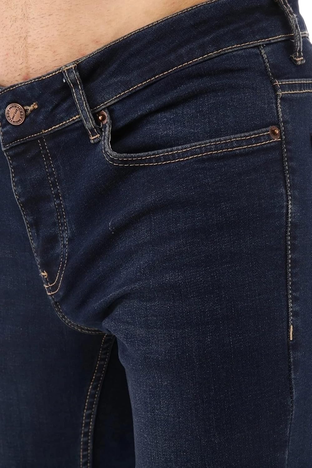 CEDY DENIM Herren Jeans Slim Fit Stretch Jeanshose Design der Neuen Saison Hochwertige Jeans Hose fü