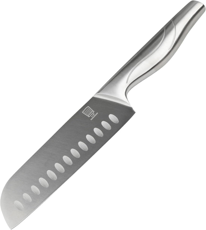 FACKELMANN Chefkoch Santokumesser – Ca. 160/300mm – Handgeschärft, Taper-Klingenschliff – Fugenlose