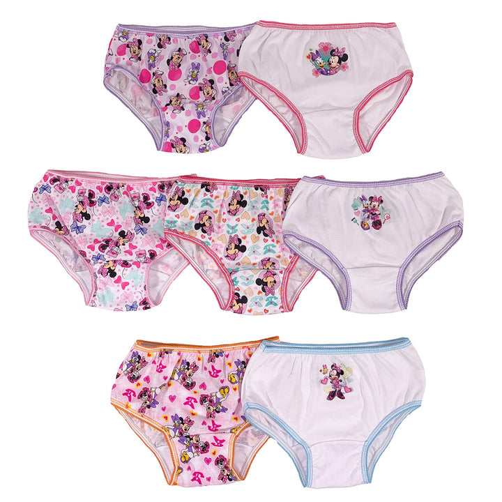Disney Mädchen Slip (10er Pack) 4 Jahre Minnie7pk, 4 Jahre Minnie7pk