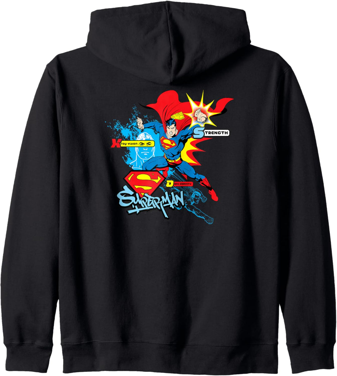 Superman Abilities Kapuzenjacke