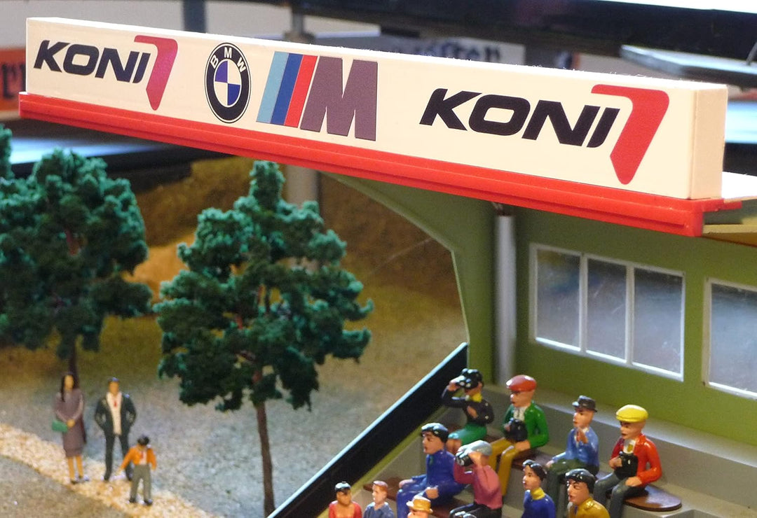 Slotcar Aufkleber für Carrera Universal Servo 132 TRIBÜNE