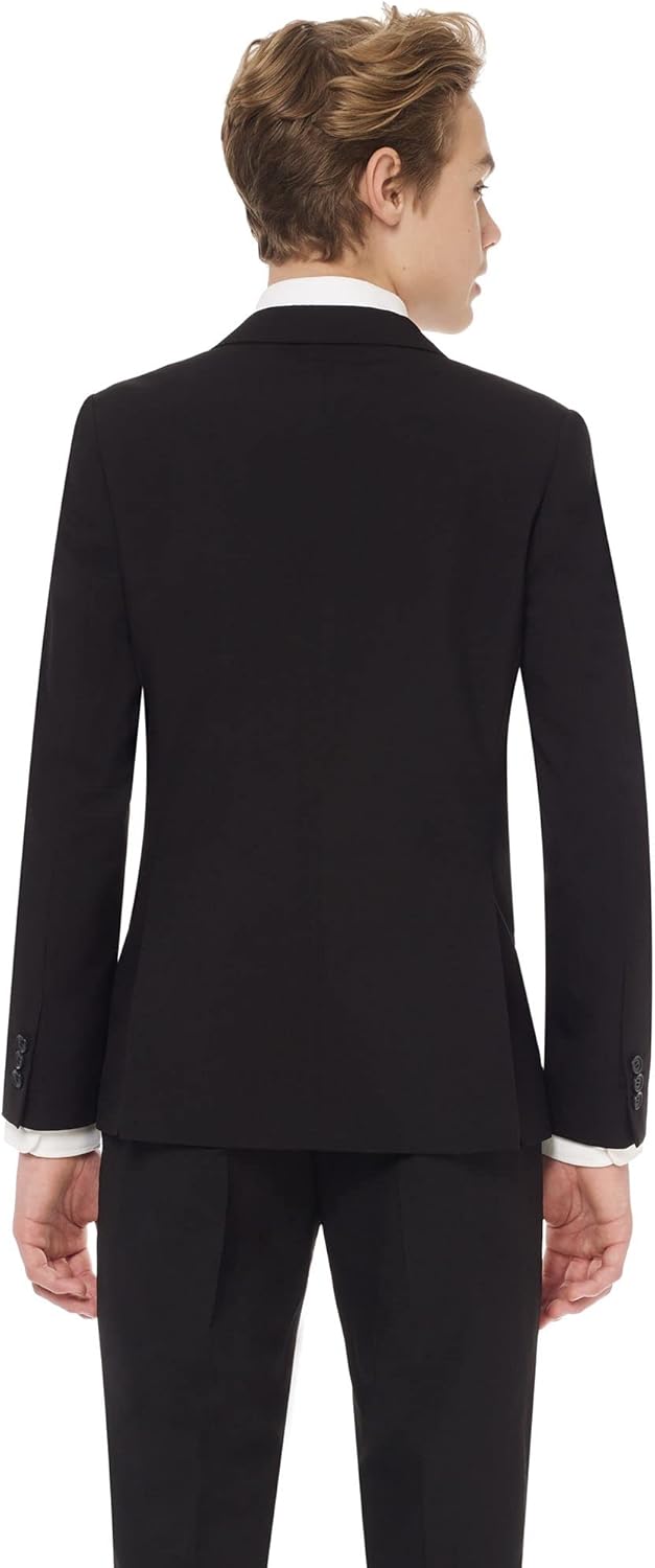 OppoSuits Einfarbiger Partyanzug für Teenager-Jungen – Outfit für Abschlussball und Hochzeit – inklu