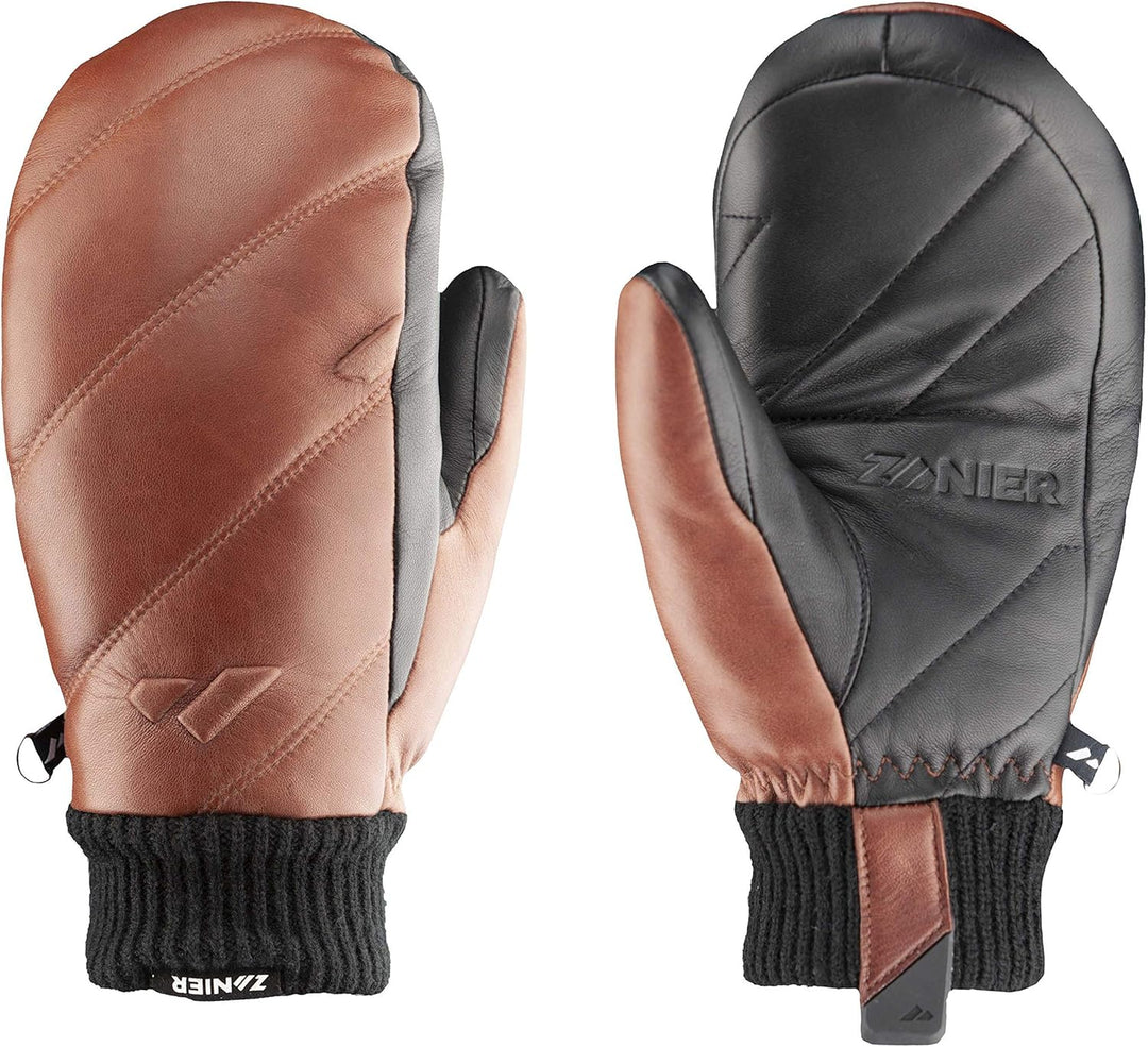 Zanier-Damen-Fäustlinge-VOGUE MITTEN 7.5 Schwarz, Braun, 7.5 Schwarz, Braun