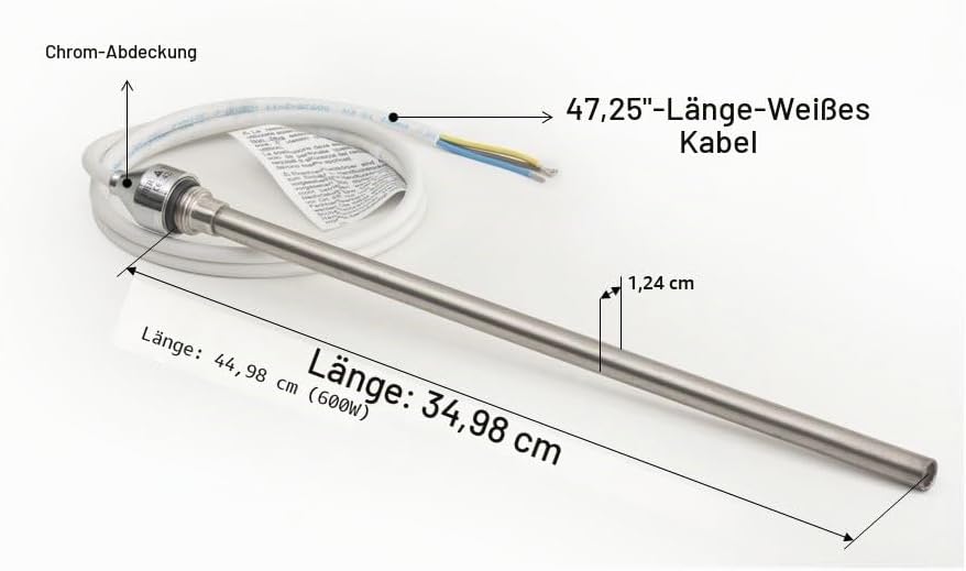 Elektrisches Heizelement für beheizte Badezimmer-Handtuchhalter/Handtuchheizkörper/Handtuchwärmer (1