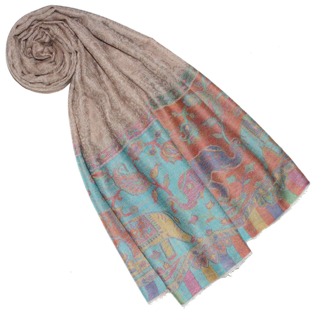 Lorenzo Cana Pashmina Schal Schaltuch 100% Kaschmir Kaschmirschal Kaschmirtuch Damenschal gewebt meh