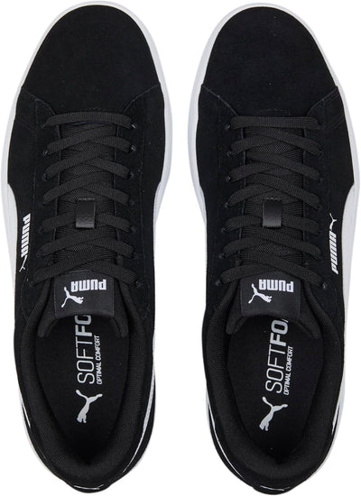 PUMA Unisex Smash 3.0 Sneaker 36 EU Puma Black Puma White, 36 EU Puma Black Puma White