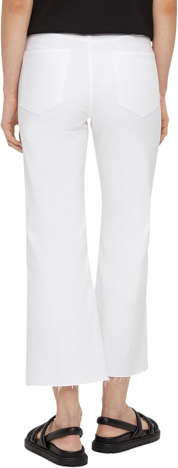 s.Oliver Damen Jeans, Flared Leg 36 Weiss 01z8, 36 Weiss 01z8