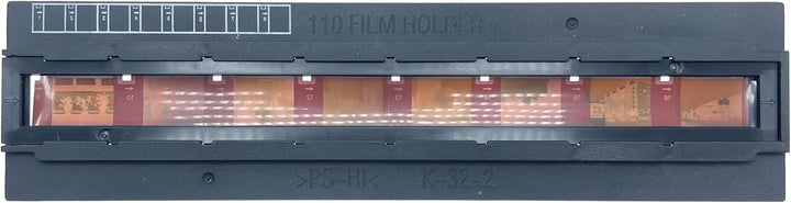 Brownie Asp 110 Filmformatadapter, Abdeckanleitung, Fotohalter, Assy Scanning, 16 mm Dia, negativ, k