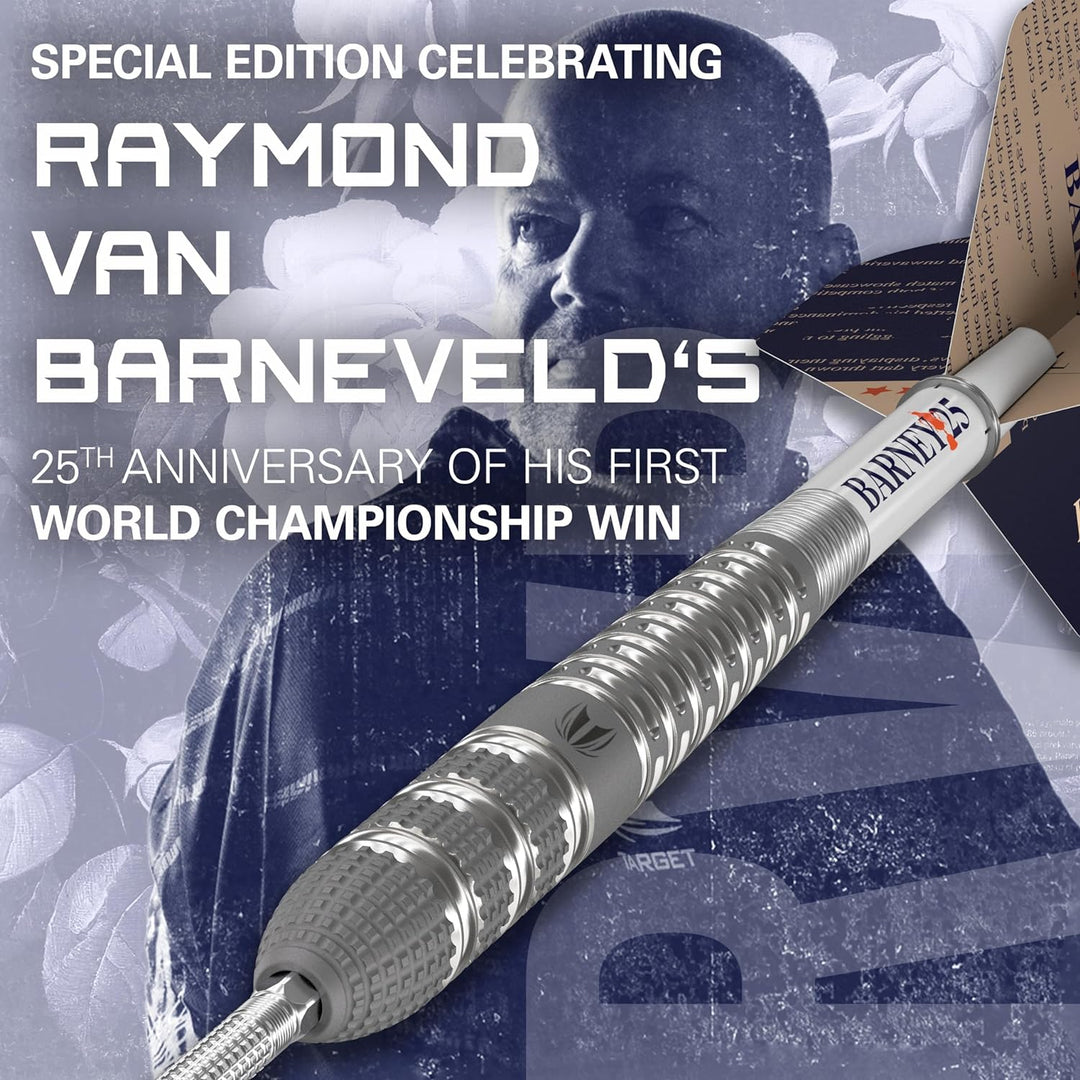 Target Darts Raymond Van Barneveld RVB 25 Year Edition 95% Wolfram Swiss Point Stahlspitze Darts Set