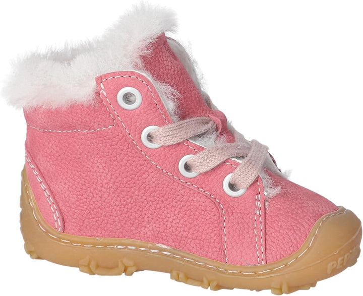 RICOSTA Mädchen und Jungen Lauflernschuhe ELIA, WMS:Weit,terracare,Barfuss-Schuh 22 EU Weit Rosa 320