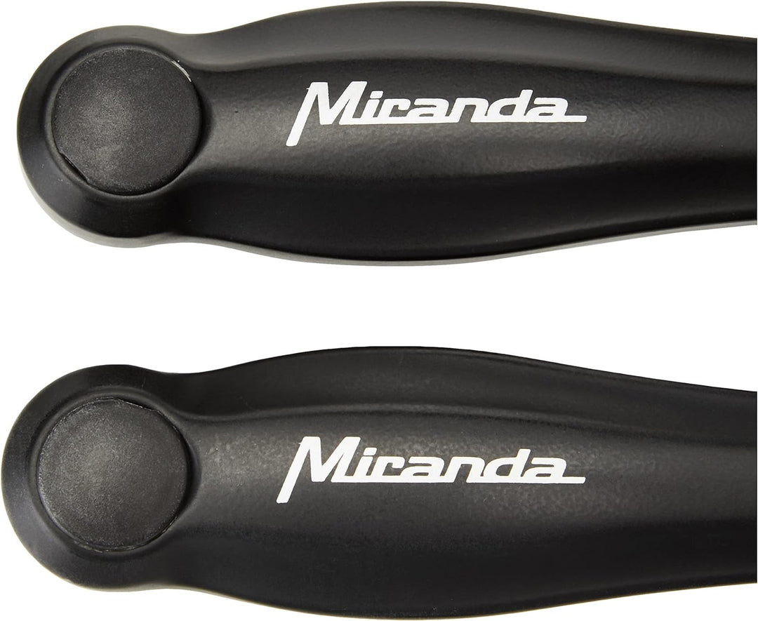 Miranda Unisex E Isis E Stil Paar L/H R/H E-Bike Kurbeln Beta, schwarz, 175 mm