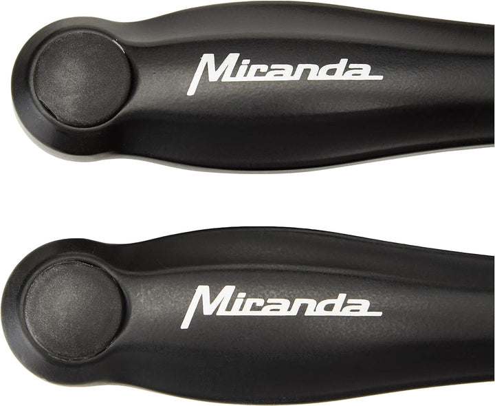 Miranda Unisex E Isis E Stil Paar L/H R/H E-Bike Kurbeln Beta, schwarz, 175 mm