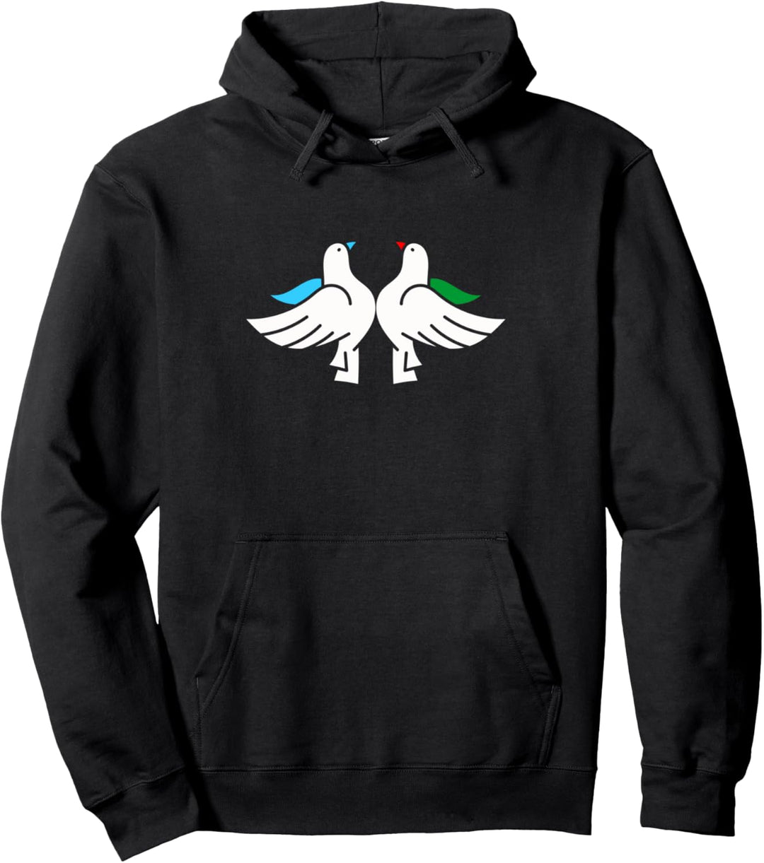 Friedenstaube und Konflikt, Palästina Israel Konflikt Pullover Hoodie