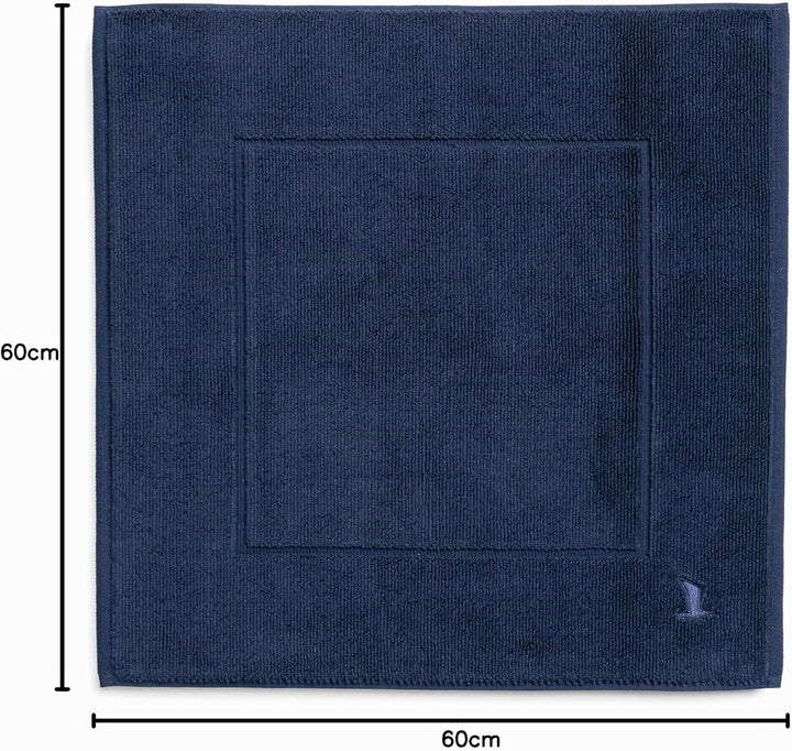 möve Superwuschel Badteppich 60 x 60 cm aus 100% Baumwolle, deep sea Deep Sea 60 x 60 cm Single, Dee