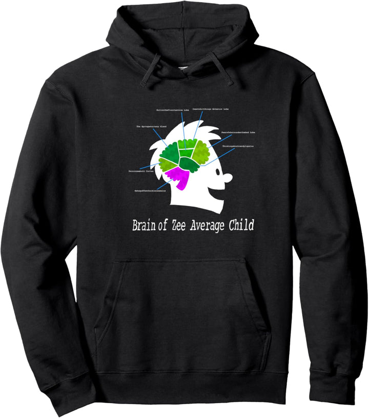 Captain Underpants Gehirn Pullover Hoodie