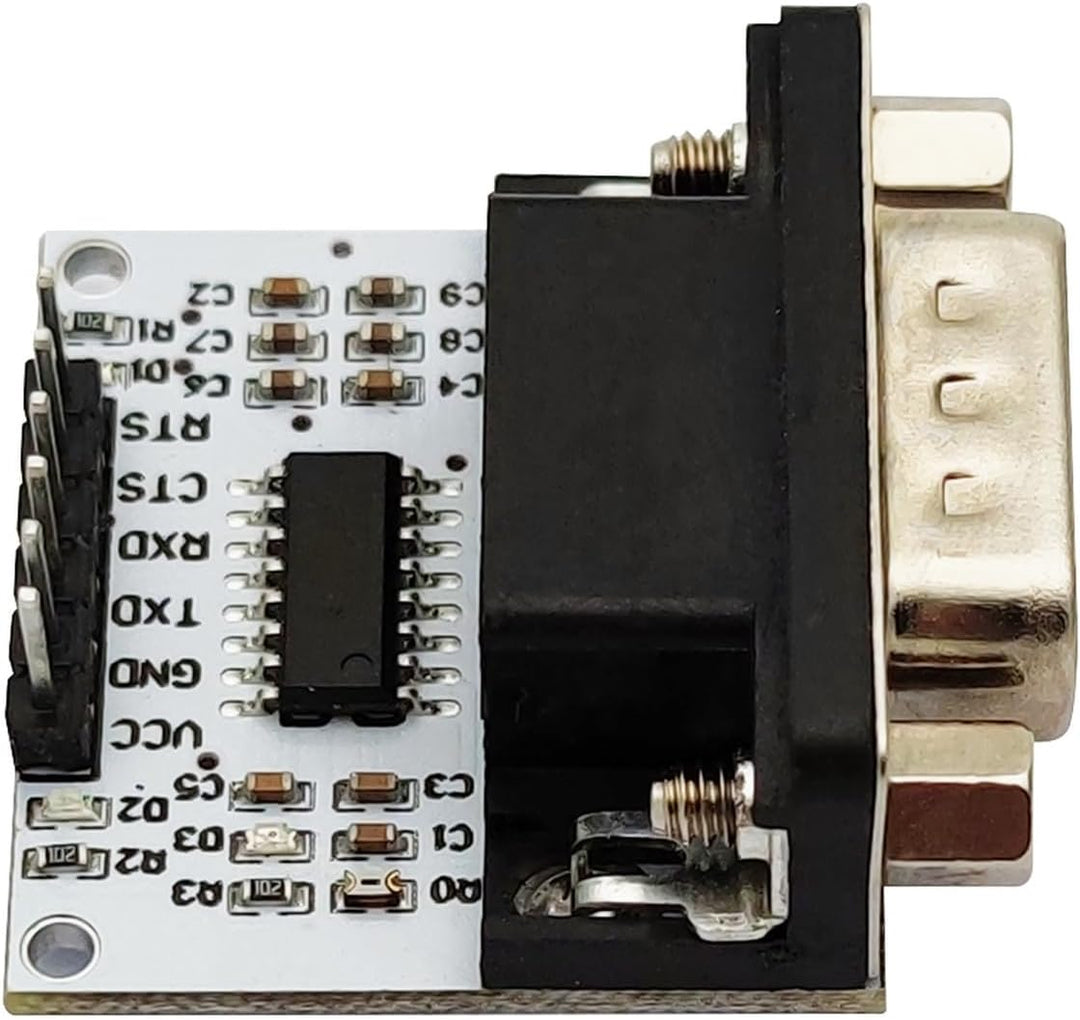 RS232 zu TTL Seriell-Interface-Modul, DB9-Stecker-Schnittstelle, SP3232-Chip, unterstützt 3,3V/5V Pe