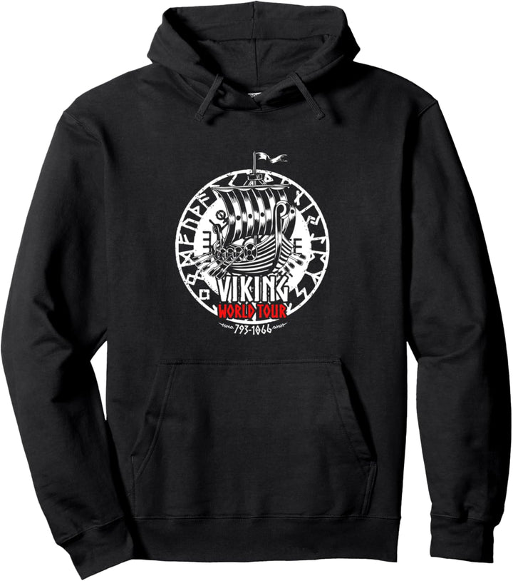 Viking World Tour Geschenk für einen echten Wikinger Pullover Hoodie