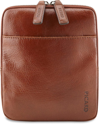 Picard Herren Buddy Umhängetasche, 19x16x2cm Cognac, Cognac