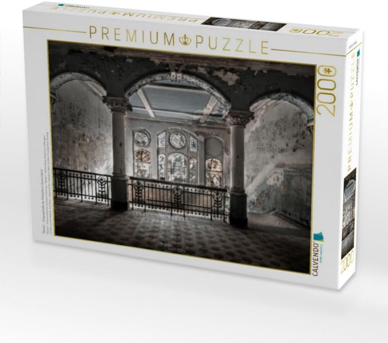 CALVENDO Puzzle Beelitz - Eingangshalle der Heilstätte in Deutschland 2000 Teile Lege-Grösse 90 x 67