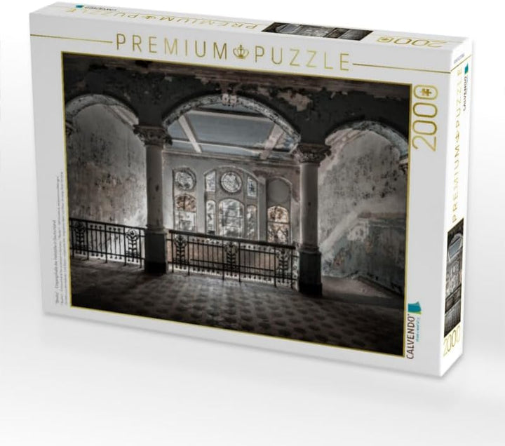 CALVENDO Puzzle Beelitz - Eingangshalle der Heilstätte in Deutschland 2000 Teile Lege-Grösse 90 x 67