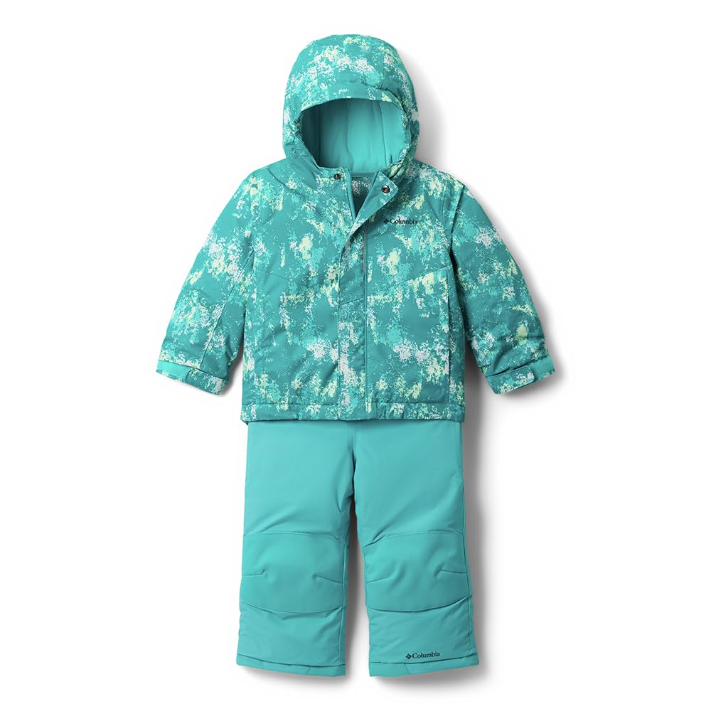 Columbia Unisex Baby Buga 2 Set Schneeanzug Skijacke und Hose Set (1er Pack) 2 Jahre Geysir Timberwi