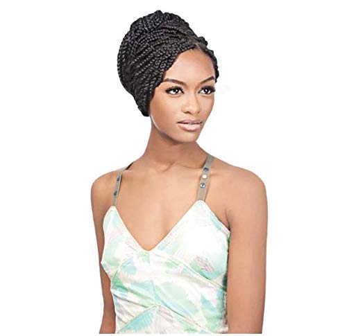X-pression Premium Original Ultra Braid. - Color 1 ( ) by X-pression 1 6 Pack, 1 6 Pack